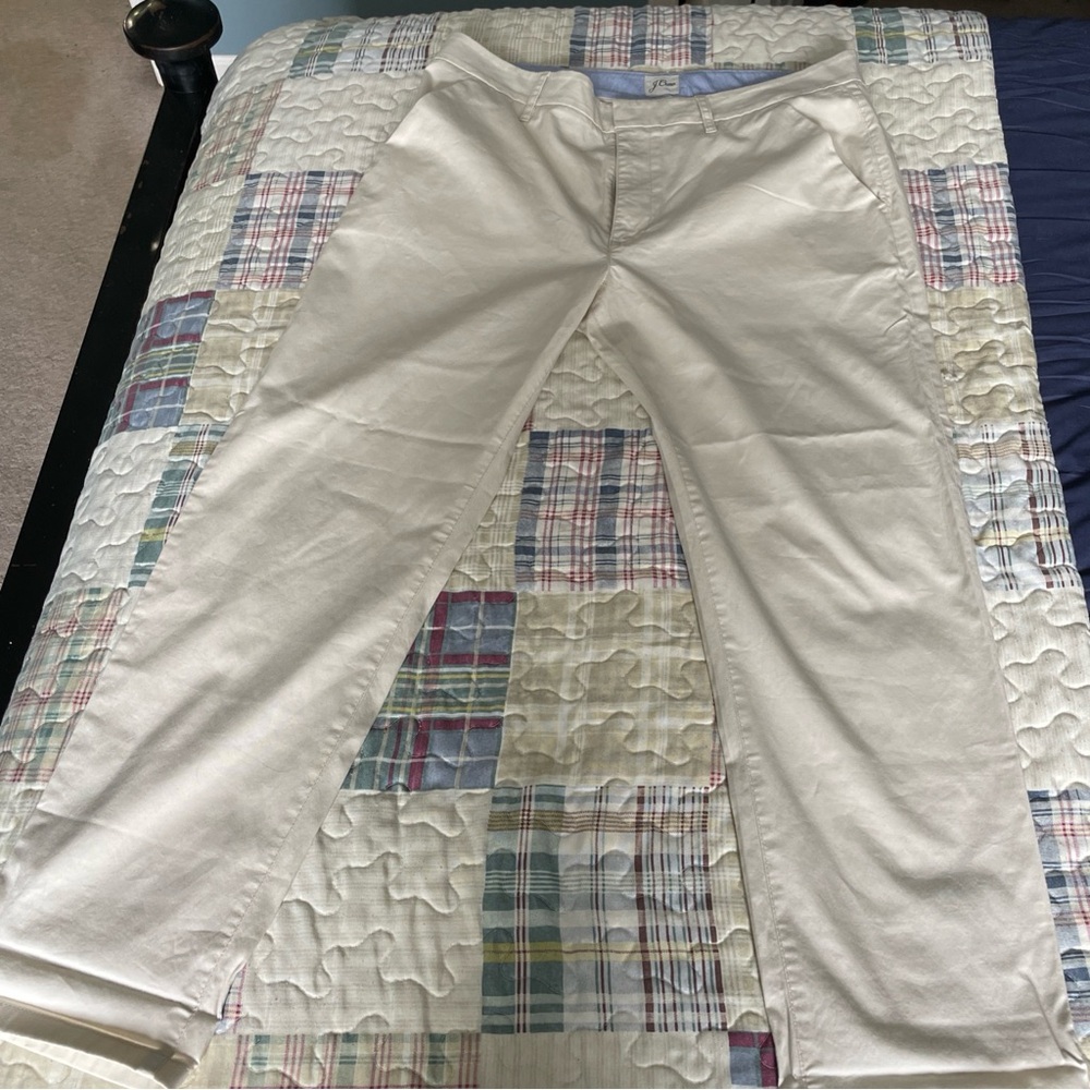 J. Crew Natural Chino Trousers